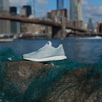 adidas presents shoe made from ocean nets 