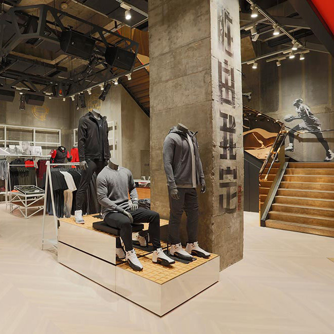 Largest Jordan-only store Asia