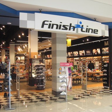 Finish line sales below forecast