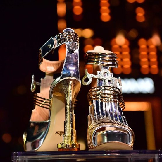 The world's most expensive shoe unveiled in Dubai