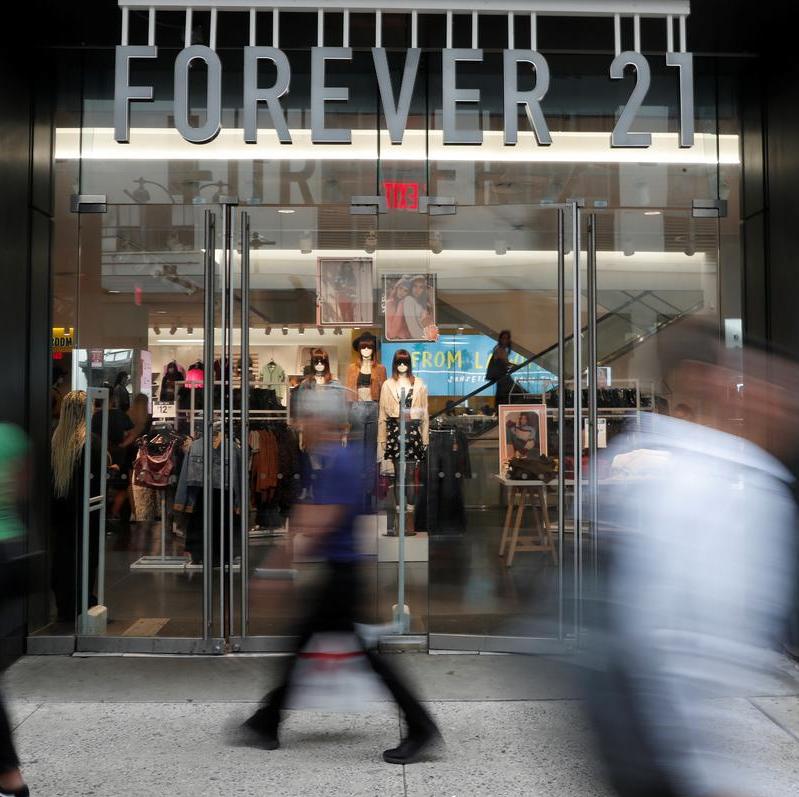 Forever 21 files for bankruptcy 