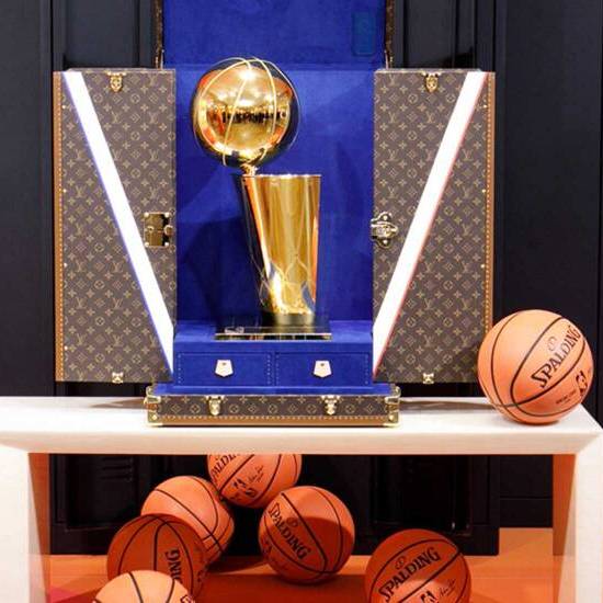 Louis Vuitton Has Partnered With the NBA For A One-of-a-Kind Trunk