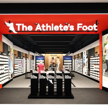 The Athlete's Foot with strong retail sales growth