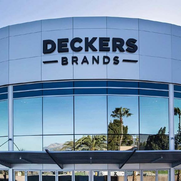 Deckers with two digits increase in sales 