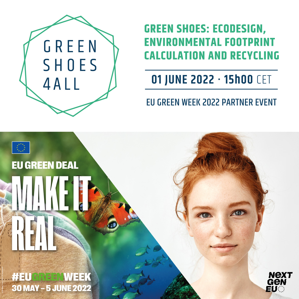 Webinar GreenShoes4all: Ecodesign, Environmental Footprint Calculation and Recycling