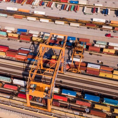 Port bottlenecks in the US are spreading into freight rail networks