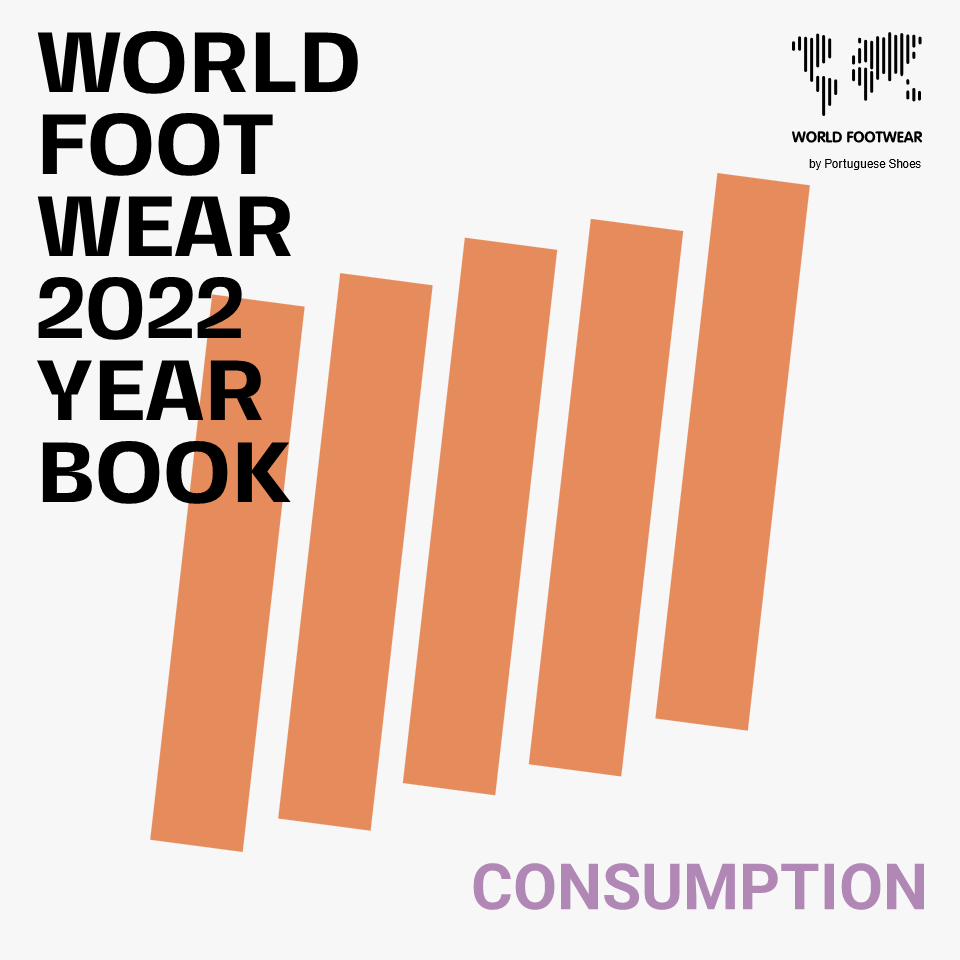 Footwear consumption in the US bounced back strongly in 2021