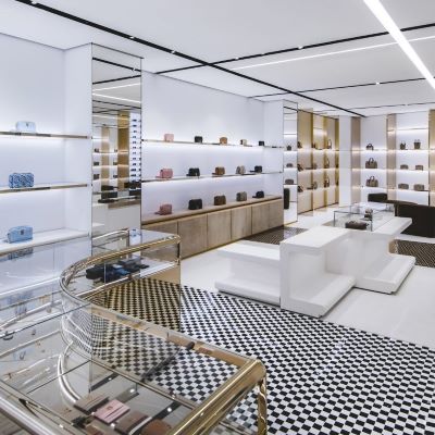 Louis Vuitton Luxury Shop in New Bond Street, London, United