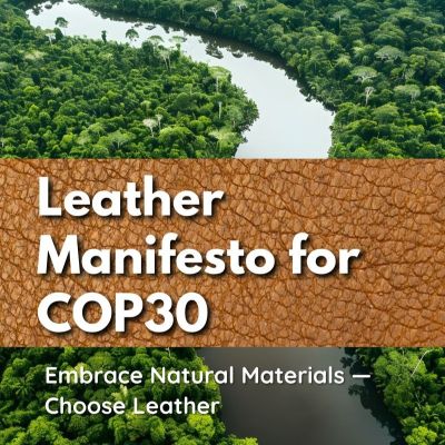 Leather organisations call for reassessment of leather at COP30