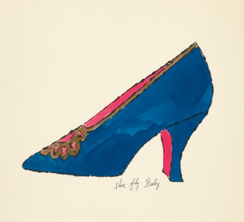 Andy Warhol’s shoe prints to be sold in auction